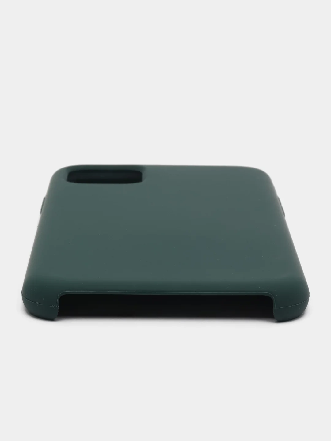 Тёмно-зелёный чехол Silikone case для iPhone 11 Pro max