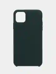 Тёмно-зелёный чехол Silikone case для iPhone 11 Pro max