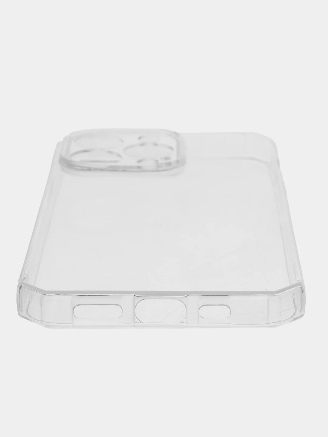 Зеленый чехол на айфон (iPhone) 13 Pro Max про макс силиконовый прозрачный