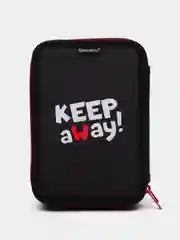 Пенал школьный, 2 отделения, полиэстер, 21х14 см, Keep Away, Brauberg, 271543