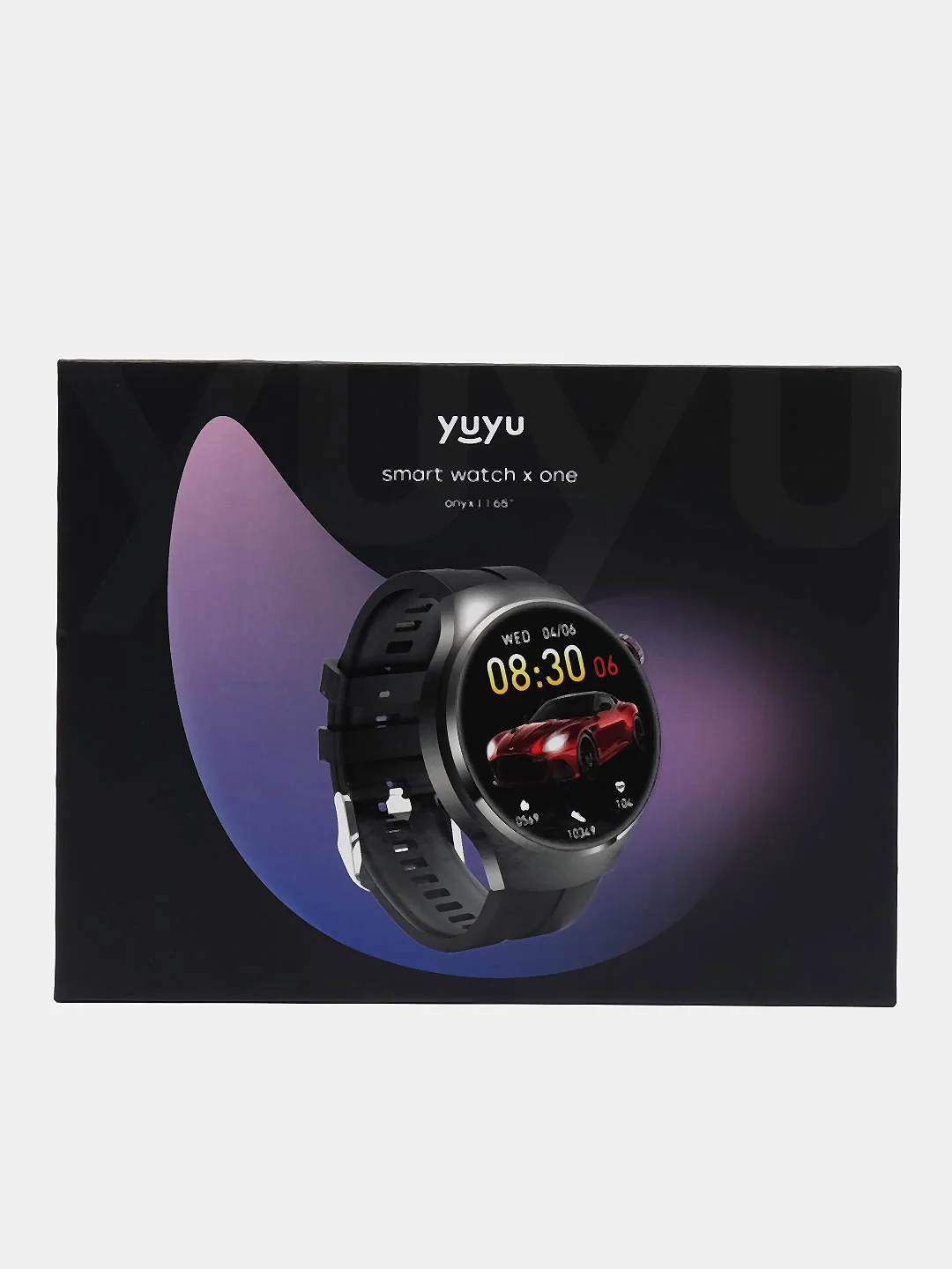 Тёмно-серый смарт часы Smart Watch X one, мужские, женские с влагозащитой, 47 мм, "Оникс"
