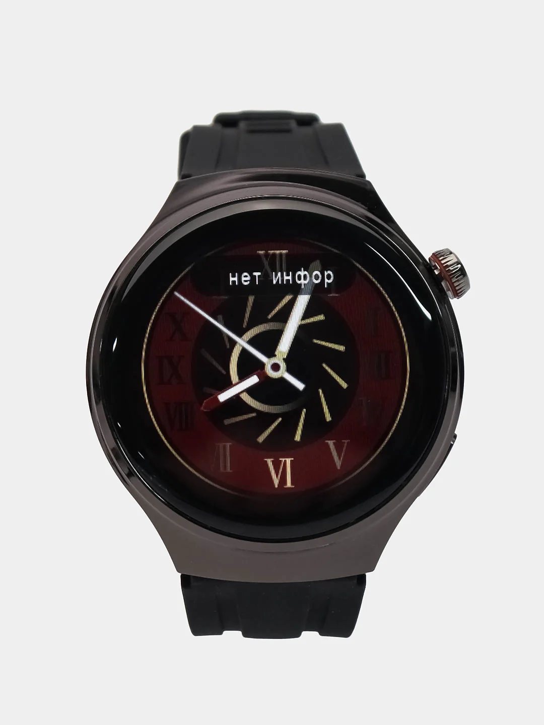 Тёмно-серый смарт часы Smart Watch X one, мужские, женские с влагозащитой, 47 мм, "Оникс"