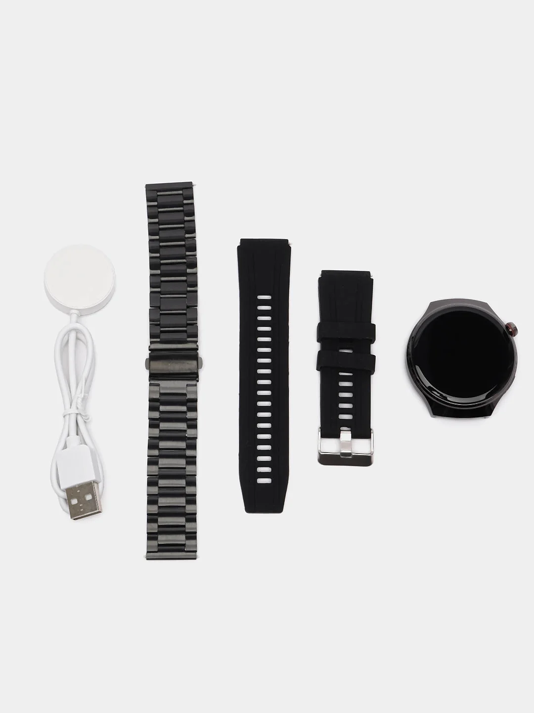 Тёмно-серый смарт часы Smart Watch X one, мужские, женские с влагозащитой, 47 мм, "Оникс"