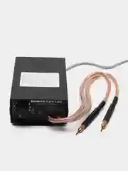 Черный мощный портативный точечный сварочный аппарат 8000W с педалью