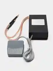 Черный мощный портативный точечный сварочный аппарат 8000W с педалью