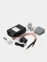 Черный мощный портативный точечный сварочный аппарат 8000W с педалью