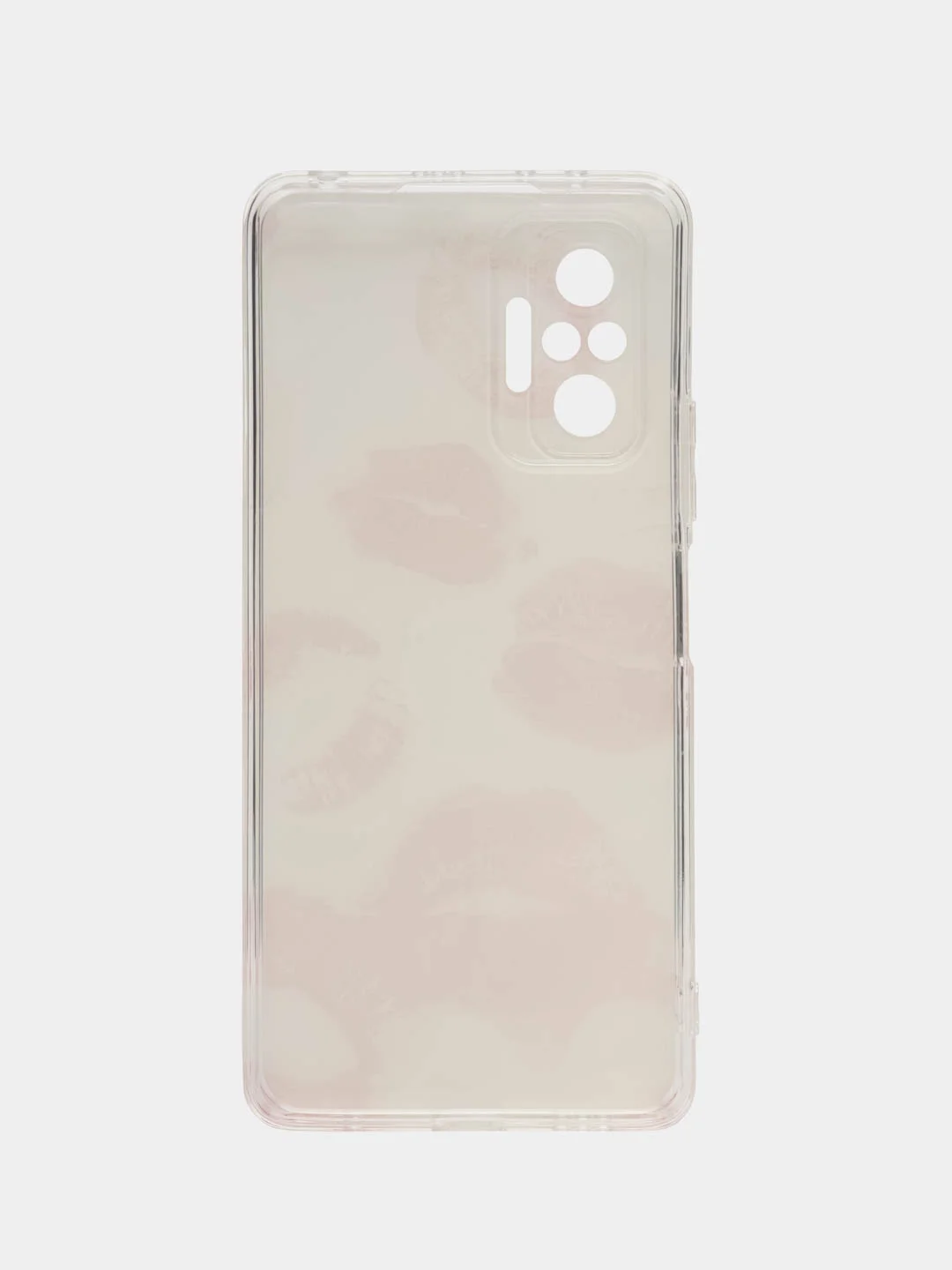Алый силиконовый чехол на Xiaomi Redmi Note 10 Pro (Сяоми Редми Нот 10 Про)