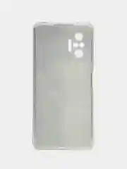 Угольный силиконовый чехол на Xiaomi Redmi Note 10 Pro (Сяоми Редми Нот 10 Про)
