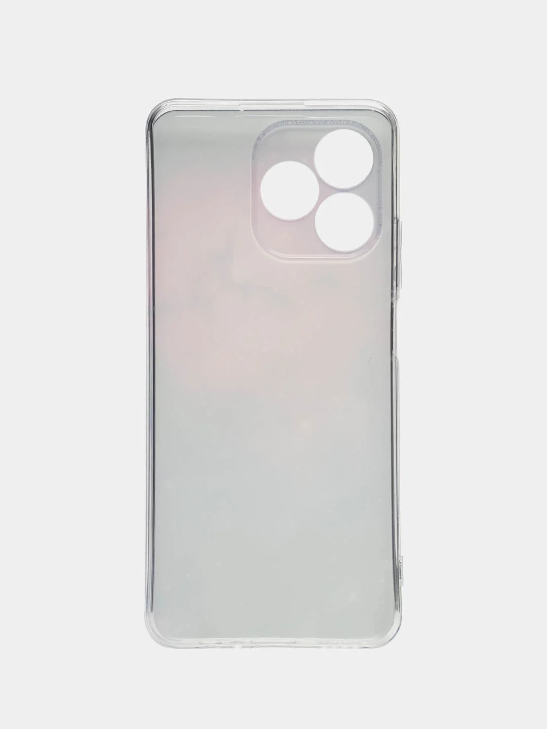 Аметистовый силиконовый чехол на Realme C53/C51/Note 50 / Реалми С53/С51/Нот 50 прозрачный, с рисунком