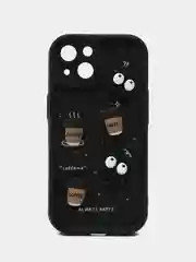 Угольный чехол для iPhone, защитный чехол для Айфон 15, Айфон 15 Pro,Айфон 14, Айфон 14 Pro