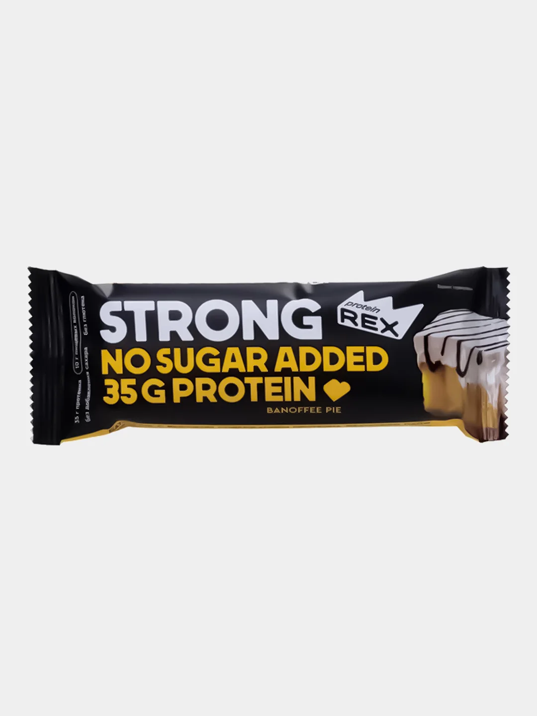 Батончик протеиновый Protein Rex Strong "Баноффи Пай", 12 штук по 100 г