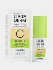 Крем для тонкой кожи вокруг глаз LIBREDERM DERMATOLOGY Витамин С, укрепляющий, 15 мл