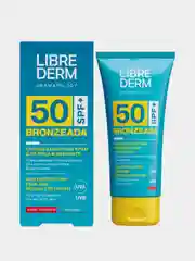 Солнцезащитный крем для лица и зоны декольте LIBREDERM BRONZEADA, SPF50, 50 мл