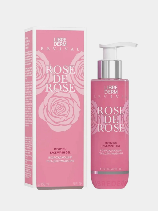 Гель для умывания LIBREDERM ROSE DE ROSE, возрождающий, 150 мл