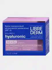 Гиалуроновый крем LIBREDERM Eco-refill Интенсивное увлажнение, SPF15, дневной, 50 мл
