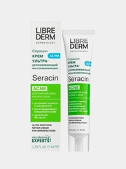 Крем для лица LIBREDERM Серацин, ультрауспокаивающий, восстанавливающий, 40 мл