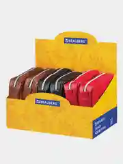 Пенал-косметичка BRAUBERG "Идеал", 19х9х4 см