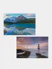 Альбом для рисования BRAUBERG "Nature", А4, скоба, 40 листов