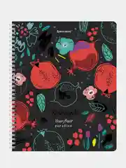 Тетрадь BRAUBERG "Bright Fruits", А5, клетка, глянцевая ламинация, 96 листов