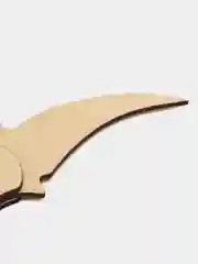 Деревянный нож карамбит