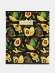 Набор из 5 тетрадей 48 листов Tropical avocado (белые листы)
