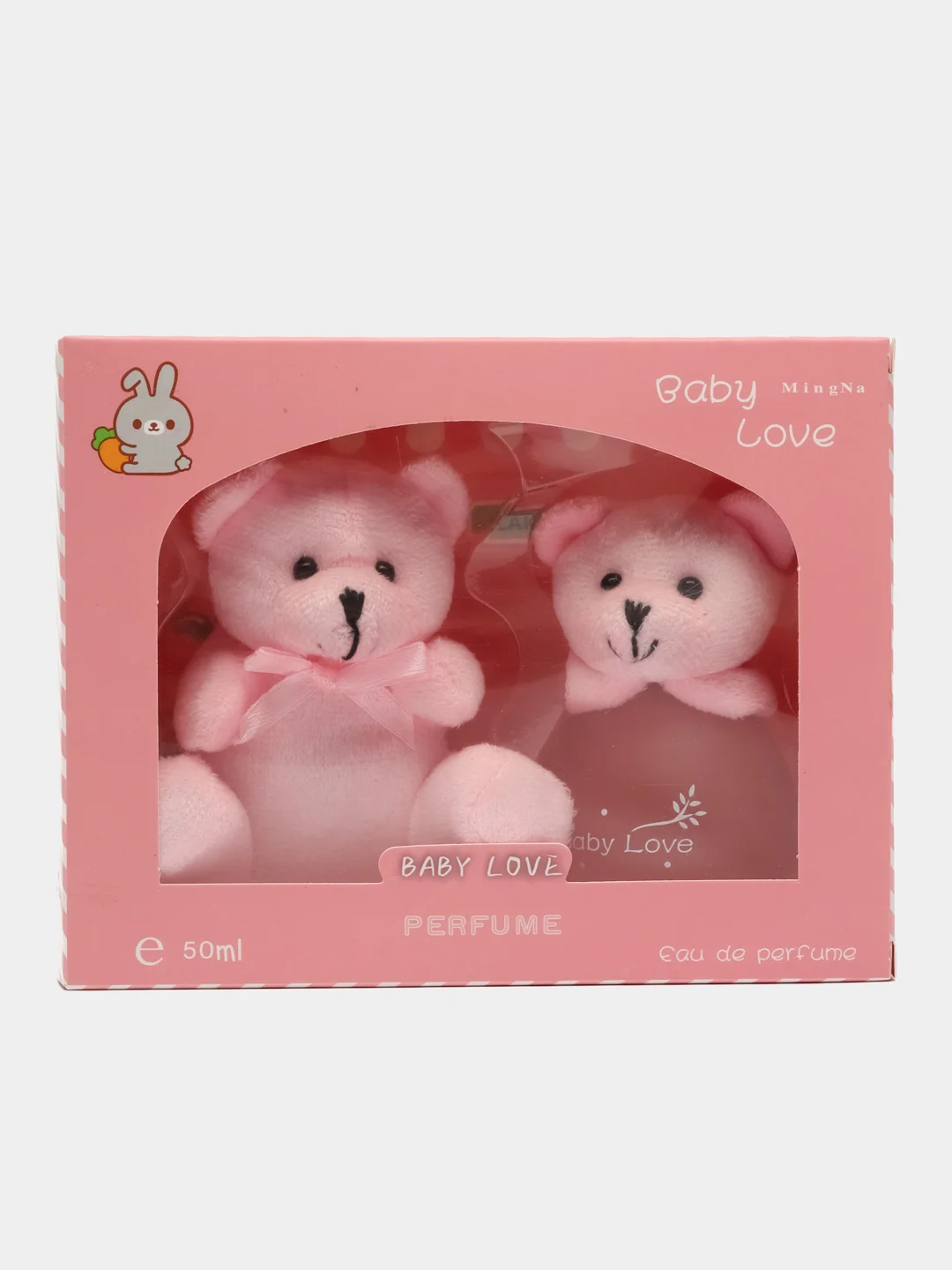 Розовый душистая вода, Духи детские Baby Love, Eau de Parfum, 50 мл, для мальчика и для девочек