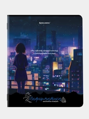 Тетрадь предметная BRAUBERG "ANIME GIRLS", 48 листов, информатика, клетка