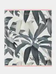 Тетрадь BRAUBERG "Bloom", скоба, клетка, обложка картон, 96 листов, А5