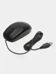 Черный мышь проводная Logitech M90, USB