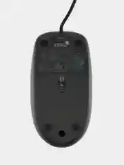 Черный мышь проводная Logitech M90, USB