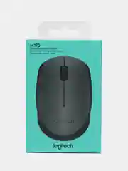 Черный мышь Logitech M170 беспроводная, USB