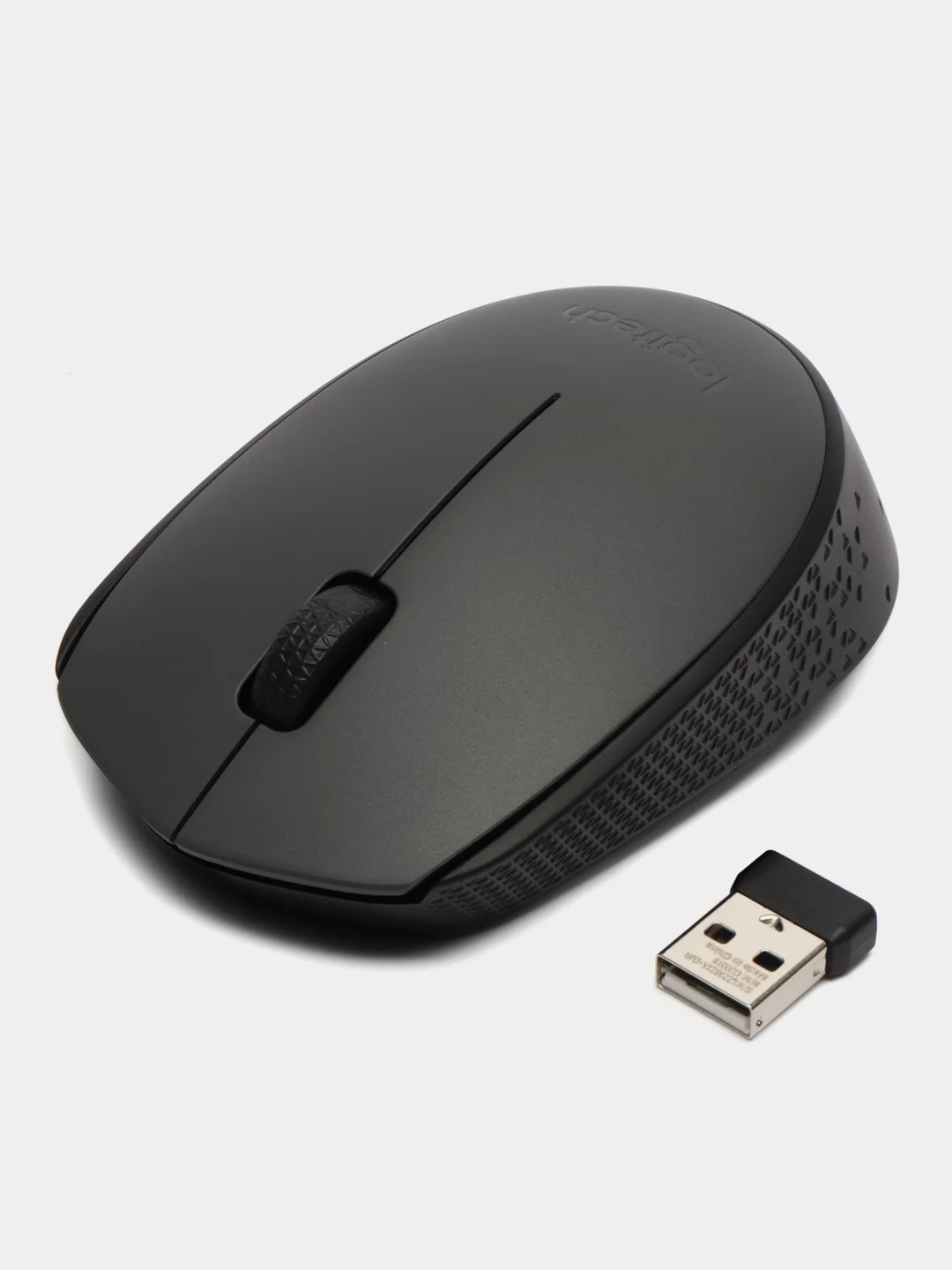 Черный мышь Logitech M170 беспроводная, USB