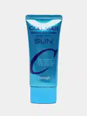 Голубой солнцезащитный крем от загара для лица и тела SPF50+, увлажняющий