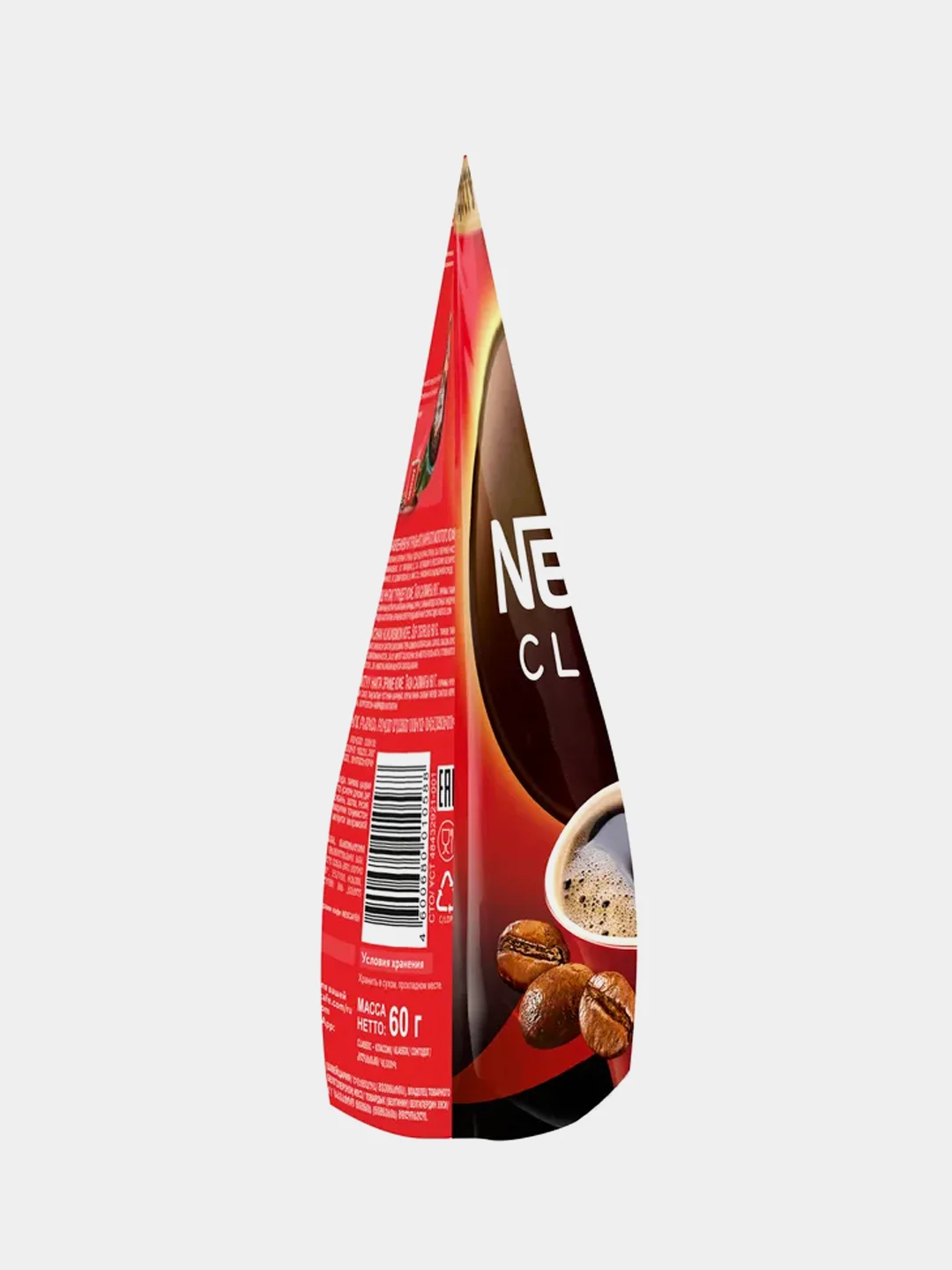 Кофе растворимый Nescafe Classic, порошкообразный, дой-пак, 60 г