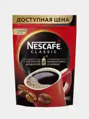 Кофе растворимый Nescafe Classic, порошкообразный, дой-пак, 60 г