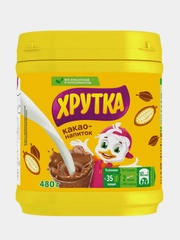 Какао-напиток Хрутка, пластиковая банка, 480 г