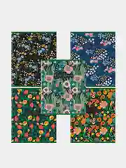 Тетрадь BRAUBERG "Wild Flowers", А5, скоба, клетка, 96 листов