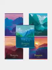 Тетрадь BRAUBERG "Majesty", А5, скоба, клетка, 2 штуки, 48 листов