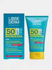 Солнцезащитный крем LIBREDERM BRONZEADA с Омега 3-6-9 и термальной водой, SPF50, 150 мл