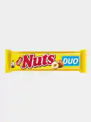 Шоколадный батончик Nuts DUO с фундуком, 66г