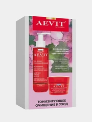 Набор AEVIT BY LIBREDERM Тонизирующее очищение и уход за кожей лица