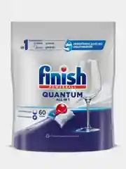Таблетки для посудомоечных машин FINISH Quantum All in 1, 60 штук