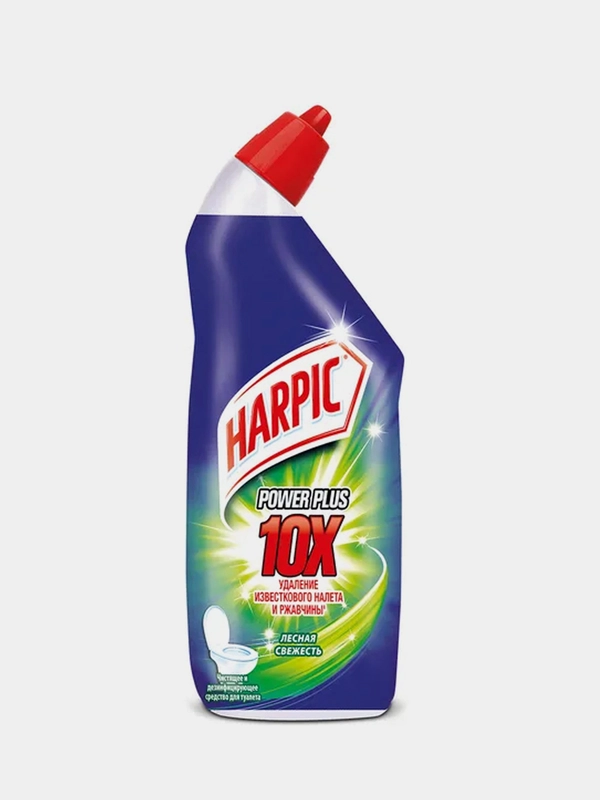 Чистящее средство HARPIC Power Plus Лесная свежесть, для туалета, дезинфицирующее, 700 мл