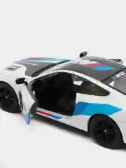 Белый металлическая машинка BMW M8 Competition Coupe 1:38 kinsmart KT5425D KT5425DF