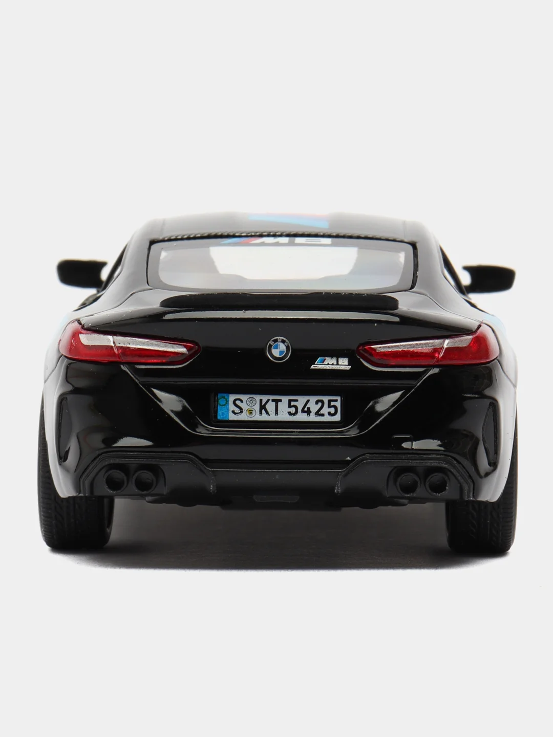 Хром металлическая машинка BMW M8 Competition Coupe 1:38 kinsmart KT5425D KT5425DF