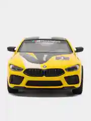 Горчичный металлическая машинка BMW M8 Competition Coupe 1:38 kinsmart KT5425D KT5425DF