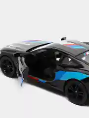 Хром металлическая машинка BMW M8 Competition Coupe 1:38 kinsmart KT5425D KT5425DF