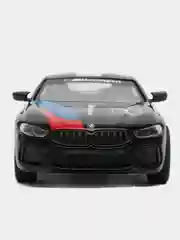 Хром металлическая машинка BMW M8 Competition Coupe 1:38 kinsmart KT5425D KT5425DF