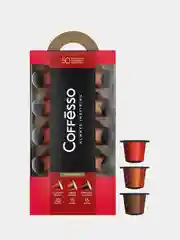 Кофе в капсулах Coffesso, ассорти 3 вкуса, 50 штук