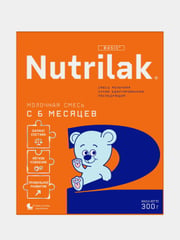 Смесь детская Nutrilak 2, молочная, сухая, адаптированная, с 6 месяцев, 300 г